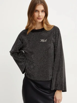 Karl Lagerfeld sweter czarny