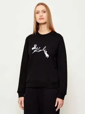 Karl Lagerfeld Sweter ikon signature | Regular Fit