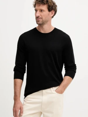 Karl Lagerfeld sweter męski kolor czarny lekki 553310.655039