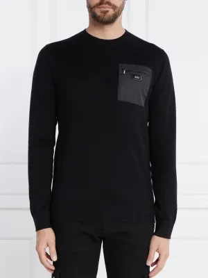 Karl Lagerfeld Sweter | Regular Fit | z dodatkiem wełny