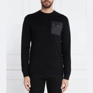 Karl Lagerfeld Sweter | Regular Fit | z dodatkiem wełny