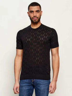 Karl Lagerfeld Sweter | Slim Fit czarny