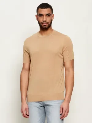 Karl Lagerfeld Sweter | Slim Fit | z dodatkiem jedwabiu