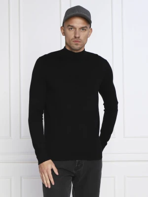 Karl Lagerfeld Sweter | Slim Fit | z dodatkiem wełny