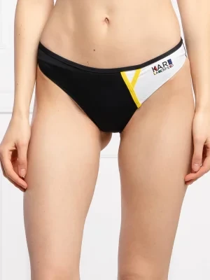 Karl Lagerfeld Swimwear Dół od bikini Bicolor Bottom