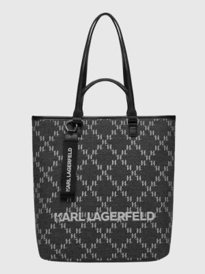 KARL LAGERFELD Szara shopperka JKRD 2.0