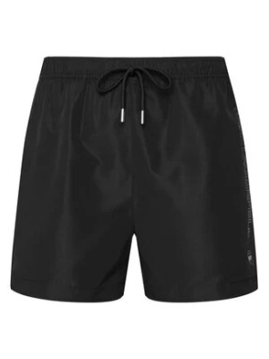 KARL LAGERFELD Szorty kąpielowe B1M46001 Czarny Regular Fit