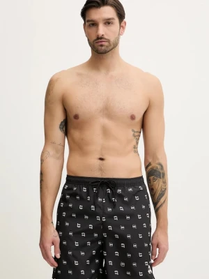 Karl Lagerfeld szorty kąpielowe IKON kolor czarny A3M46007