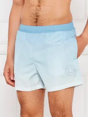 Karl Lagerfeld Szorty kąpielowe IKON OMBRE | Regular Fit