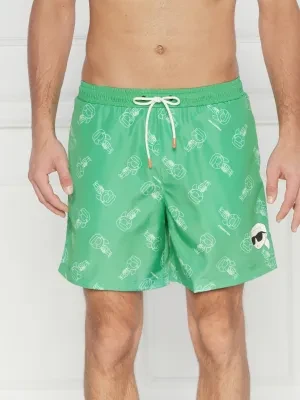 Karl Lagerfeld Szorty kąpielowe | Regular Fit