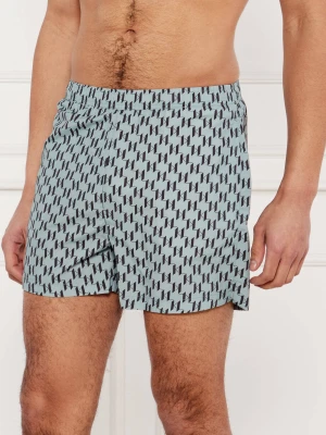 Karl Lagerfeld Szorty kąpielowe | Regular Fit szary