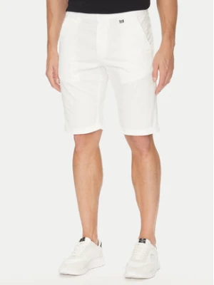 KARL LAGERFELD Szorty materiałowe 265812 552829 Biały Regular Fit