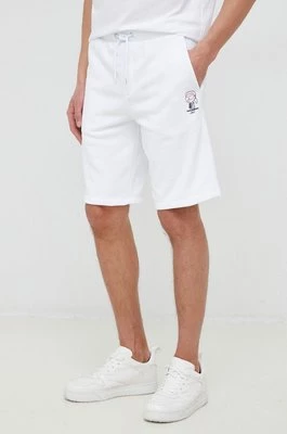 Karl Lagerfeld szorty męskie kolor biały
