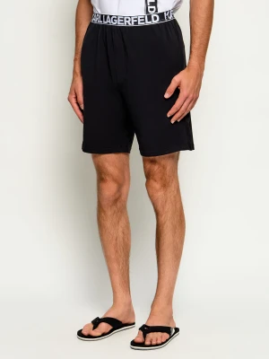 Karl Lagerfeld Szorty od piżamy | Regular Fit czarny
