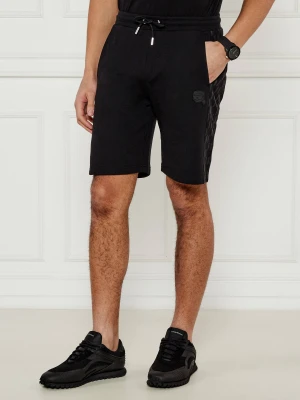 Karl Lagerfeld Szorty | Regular Fit czarny
