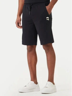KARL LAGERFELD Szorty sportowe 705019 562900 Granatowy Regular Fit