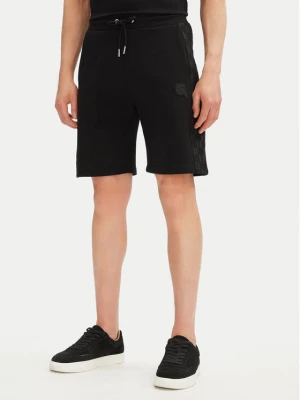 KARL LAGERFELD Szorty sportowe 705071 552951 Czarny Regular Fit