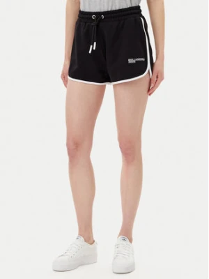 KARL LAGERFELD Szorty sportowe A2W10095 Czarny Regular Fit