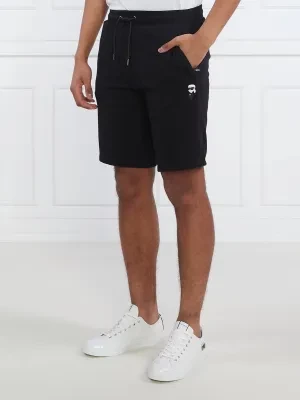 Karl Lagerfeld Szorty SWEAT SHORTS | Regular Fit