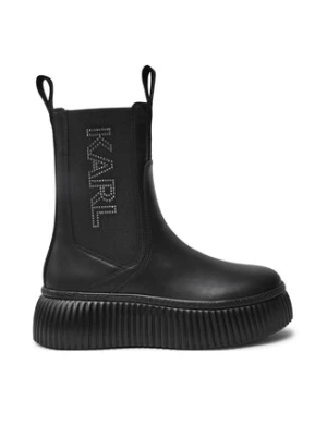 KARL LAGERFELD Sztyblety KL42343 Czarny