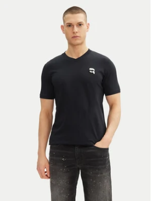KARL LAGERFELD T-Shirt 755021 552224 Granatowy Regular Fit