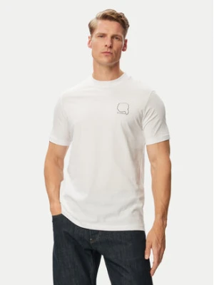 KARL LAGERFELD T-Shirt 755026 563224 Biały Regular Fit