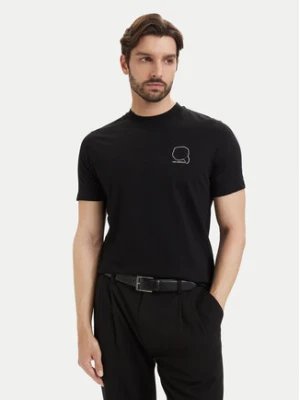 KARL LAGERFELD T-Shirt 755026 563224 Czarny Regular Fit