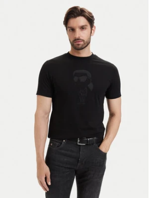 KARL LAGERFELD T-Shirt 755040 563225 Czarny Regular Fit