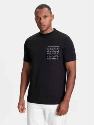 KARL LAGERFELD T-Shirt 755041 553225 Czarny Regular Fit