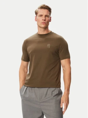 KARL LAGERFELD T-Shirt 755041 563221 Brązowy Regular Fit