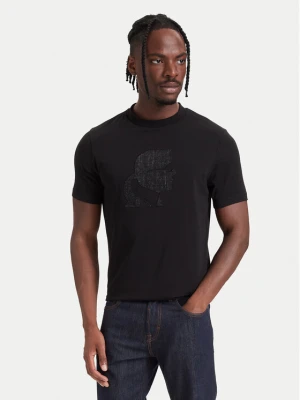 KARL LAGERFELD T-Shirt 755041 564236 Czarny Regular Fit