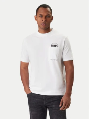 Zdjęcie produktu KARL LAGERFELD T-Shirt 755047 561221 Biały Regular Fit