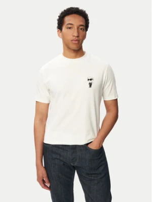 KARL LAGERFELD T-Shirt 755048 563235 Biały Regular Fit