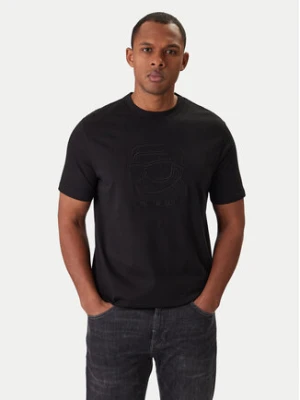 KARL LAGERFELD T-Shirt 755052 561224 Czarny Regular Fit