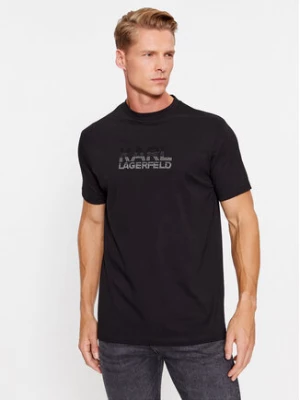 KARL LAGERFELD T-Shirt 755053 534225 Czarny Regular Fit