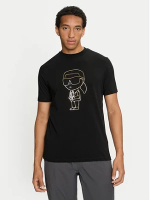 Zdjęcie produktu KARL LAGERFELD T-Shirt 755057 544221 Czarny Regular Fit