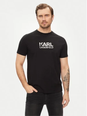 KARL LAGERFELD T-Shirt 755060 542241 Czarny Regular Fit