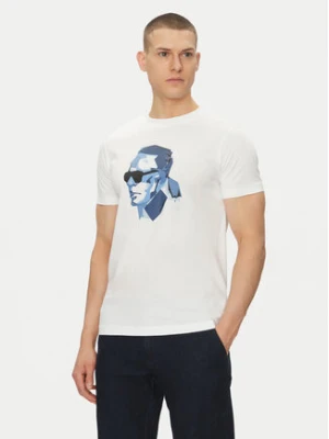 KARL LAGERFELD T-Shirt 755065 552241 Biały Regular Fit