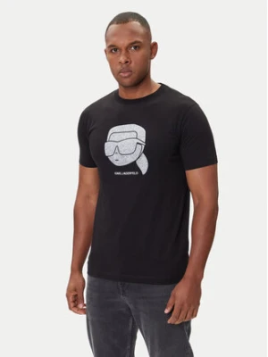 KARL LAGERFELD T-Shirt 755066 554242 Czarny Regular Fit