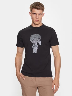 KARL LAGERFELD T-Shirt 755073 534250 Szary Regular Fit