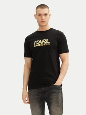 KARL LAGERFELD T-Shirt 755087 552235 Czarny Regular Fit