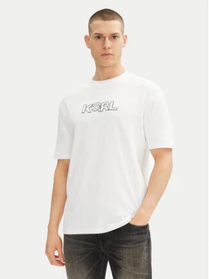 KARL LAGERFELD T-Shirt 755156 552235 Biały Regular Fit