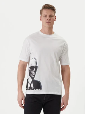 Zdjęcie produktu KARL LAGERFELD T-Shirt 755170 562251 Biały Loose Fit