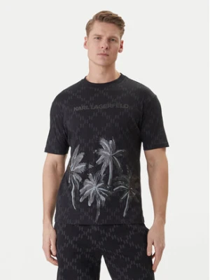 Zdjęcie produktu KARL LAGERFELD T-Shirt 755172 562251 Czarny Loose Fit