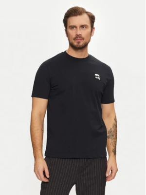 KARL LAGERFELD T-Shirt 755710 551224 Granatowy Regular Fit