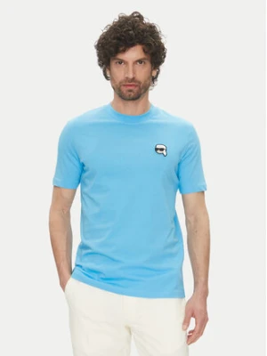 KARL LAGERFELD T-Shirt 755710 552224 Niebieski Regular Fit