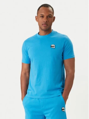KARL LAGERFELD T-Shirt 755710 562224 Niebieski Regular Fit