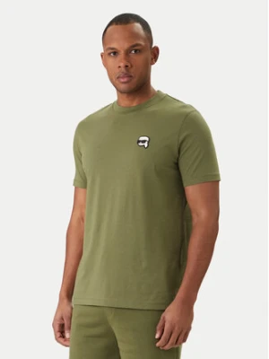 KARL LAGERFELD T-Shirt 755710 562224 Zielony Regular Fit
