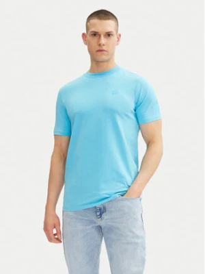 KARL LAGERFELD T-Shirt 755750 552221 Turkusowy Regular Fit
