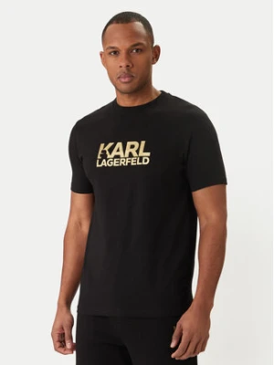 KARL LAGERFELD T-Shirt 755780 500235 Czarny Regular Fit